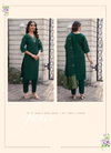 Florina Vol 1 By Vaniska Roman Silk Khatli Kurti With Bottom Dupatta Wholesale Online